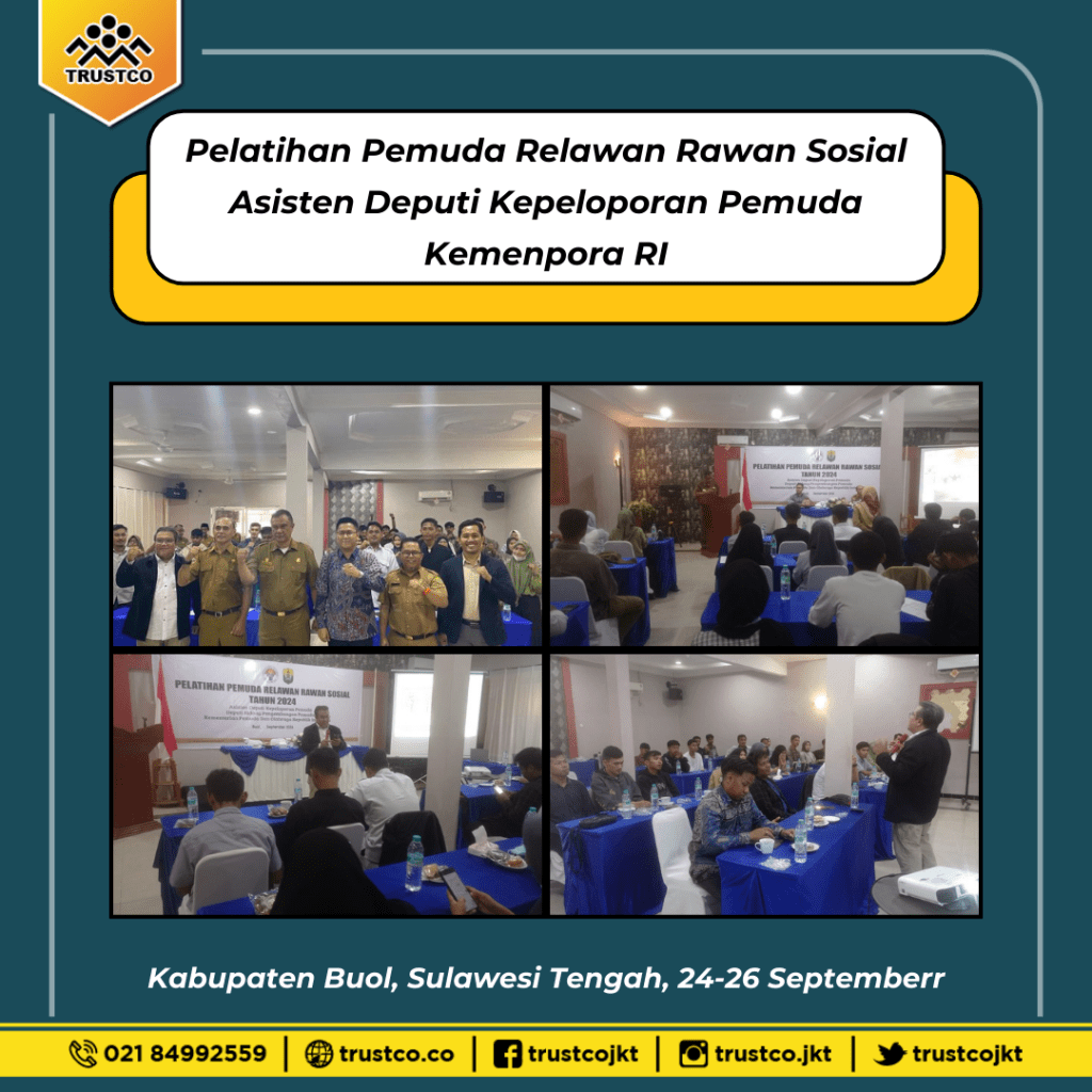 Pelatihan Pemuda Relawan Rawan Sosial di Kabupaten Buol